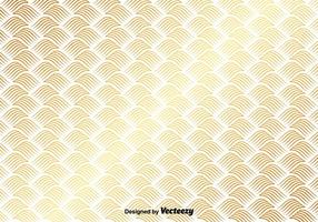 Vector Gold Pattern On White Background