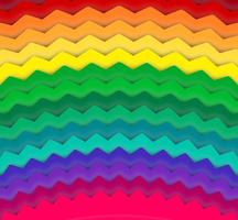 Abstract Rainbow Vector Background