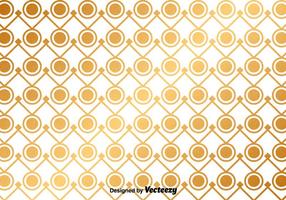 Vector Golden Abstract Pattern
