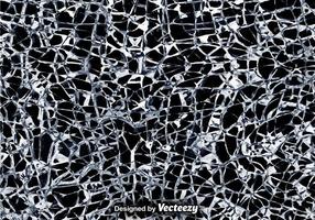 Vector Cracked Glass Texture