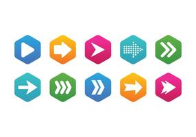 Arrow Icon Set vector