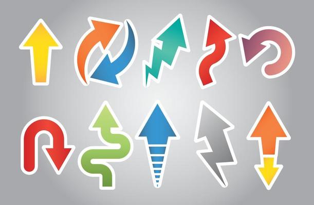 Flechas Icons Vector