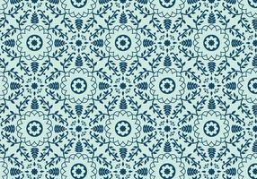 Floral Tiling Pattern vector