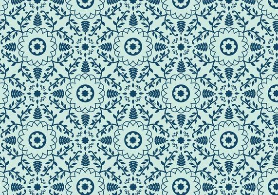 Floral Tiling Pattern