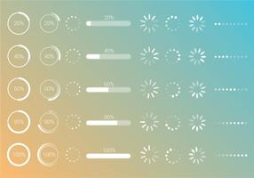 Preloader UI Progress vector