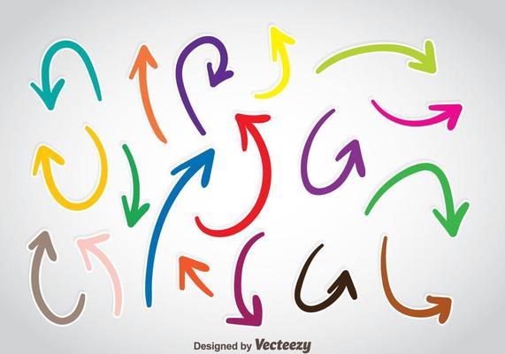 Colorful Arrow Vector