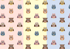 Free Owl Pattern Vector