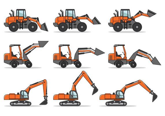 Skid Steer Vector
