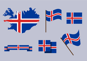 Free Iceland Map Vector