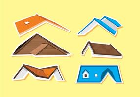 Various Rooftops Vector