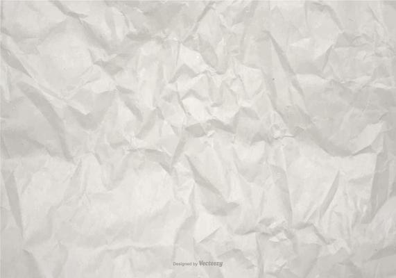 Wrinkled Vector Paper Background