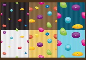 Climbing Wall Patterns vector