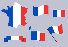 Vector libre del mapa de Francia