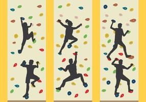 Climbing Wall Vector