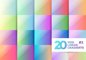 Web Linear Gradients 2 vector