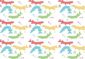 Pike Pattern Vector