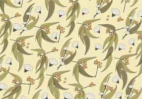 Eucalyptus Pattern Vector