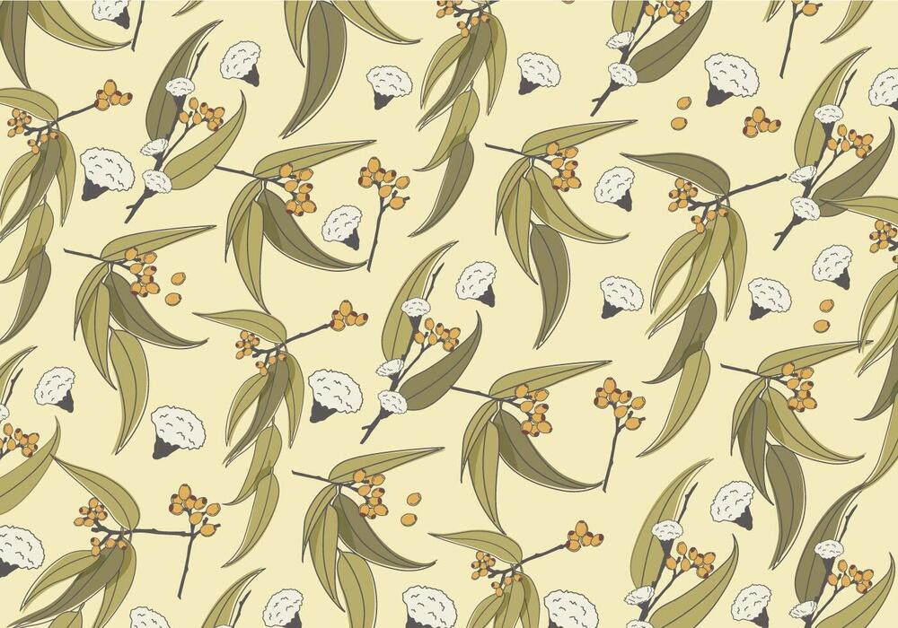 Gum Leaves Vector Art, Icons, and Graphics for Free Download