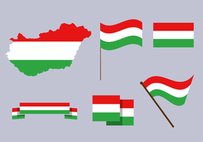 Free Hungary Map Vector
