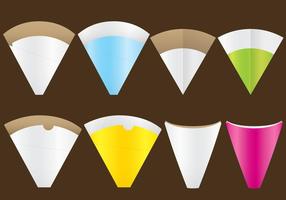 Crepe Holders vector