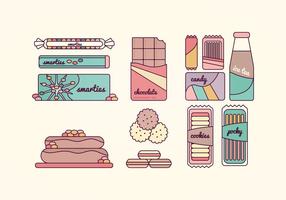 Sweets Vector Collection