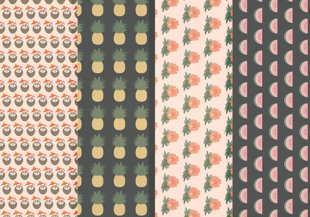 hawaiian print shawls