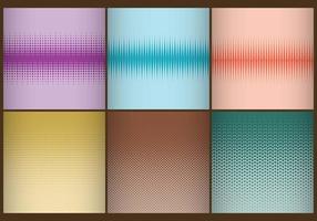 Halftone Screen Degrade Backgrounds vector