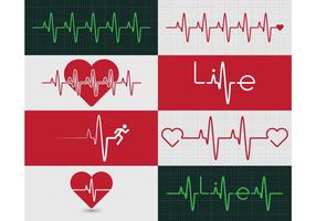 Heart Monitor Graphic vector