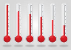 Thermometer Vector Set