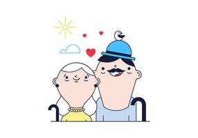 Free Grandparents Vector