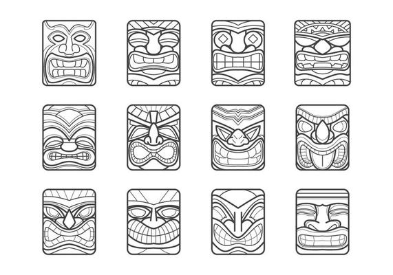 Tiki Vector Art, Icons, and Graphics for Free Download