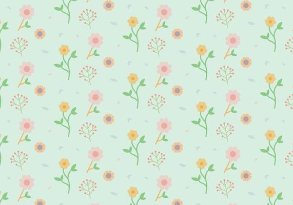 Flowers Pastel Pattern