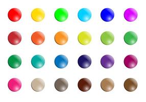Smarties Button Vector