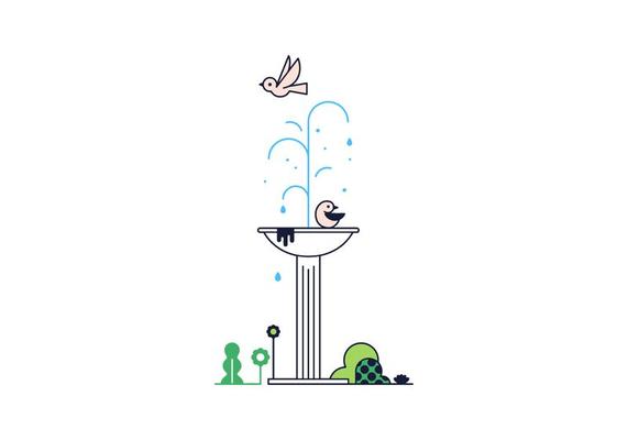 Fountain Vector 