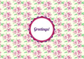 Free Vector Watercolor Floral Pattern