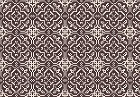 Stitching Motif Pattern vector
