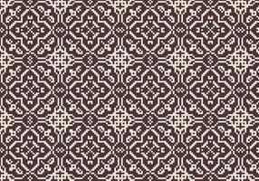 Stitching Motif Pattern vector