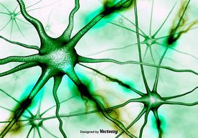 Abstract Neurons Background Vector 3D Background