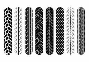 Motorcycle Tire Marks  vector