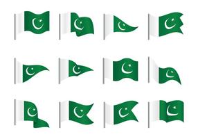 Bandera de Pakistán vector