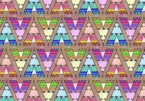 Free Vector Tipi Pattern