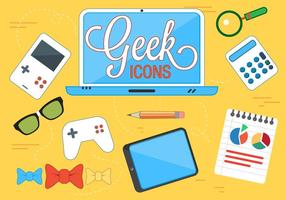 Geek Vector Icons