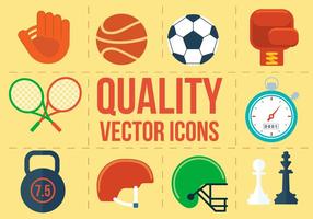 Iconos libres del deporte del vector