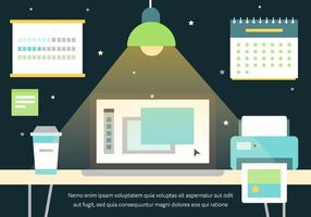Free Graphic Work Space Vector