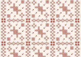 Stitching Rustic Pattern vector