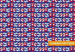 Popcorn Pattern Fun vector