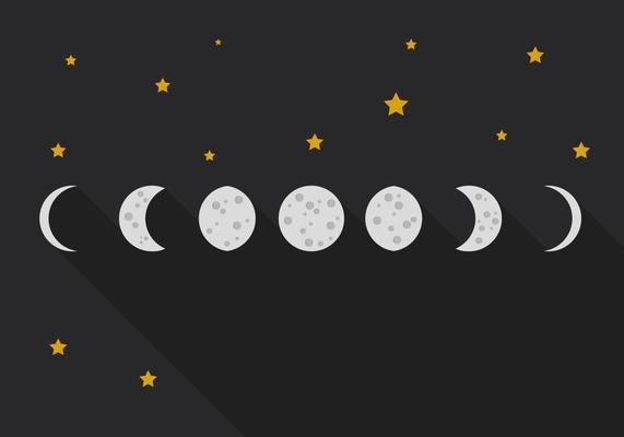 Four Phases of the Moon