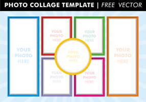 Photo Collage Templates Vector