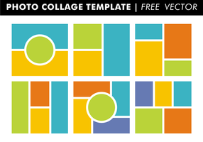 Photo Collage Templates Vector