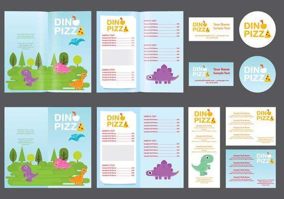 Dinosaur Kids Menu